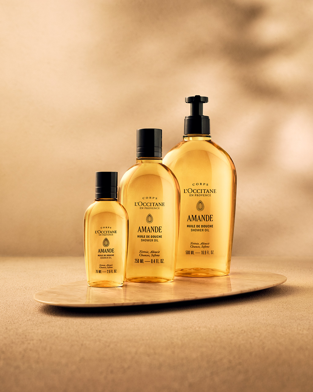 Óleo Hidratante de Banho Amande Sublime 75mL | L'Occitane en Provence